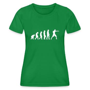 Sport Evolution MMA - Women's Functional T-Shirt - kelly green - Front - AI Model Female 172 dark (172cm)