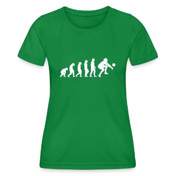 Sport Evolution Volleyball - Women's Functional T-Shirt - kelly green - Front - AI Model Female 172 dark (172cm)