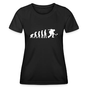 Sport Evolution Bocce - Women's Functional T-Shirt - black - Front - AI Model Female 172 light (172cm)