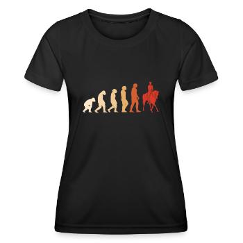 Sport Evolution Equestrian - Women's Functional T-Shirt - black - Front - AI Model Female 172 light (172cm)