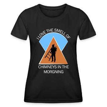 Ramoneur Ramoneur Ramoneur - T-shirt sport Femme - noir - Devant - AI Model Female 172 light (172cm)