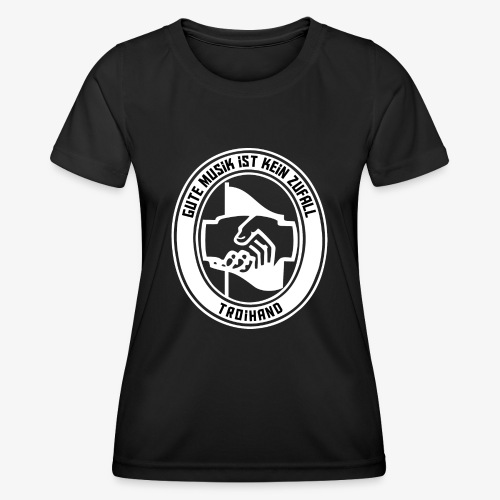 Logo Troihand invertiert - Frauen Funktions-T-Shirt