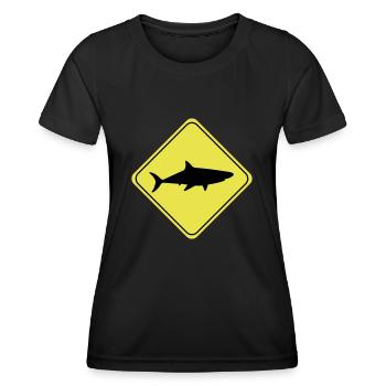 Hai Connexion - T-shirt sport Femme - noir - Devant - AI Model Female 172 light (172cm)