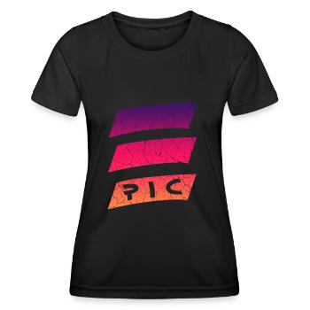 EPIC epic - Frauen Funktions-T-Shirt - Schwarz - Vorne - AI Model Female 172 light (172cm)