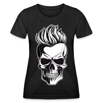Cool garçon grossier - T-shirt sport Femme - noir - Devant - AI Model Female 172 light (172cm)