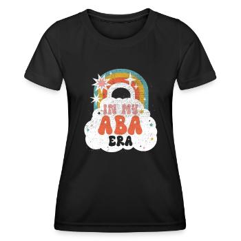 Aba therapist Behavior analyst Psychologist - Women's Functional T-Shirt - black - Front - AI Model Female 172 light (172cm)