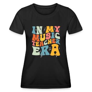 Music Teacher Music School Musician Musical - Women's Functional T-Shirt - black - Front - AI Model Female 172 light (172cm)