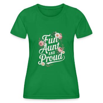 Tante - T-shirt sport Femme - vert - Devant - AI Model Female 172 dark (172cm)