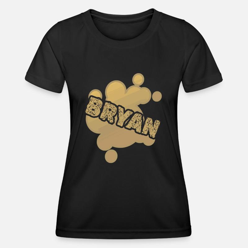 Bryan - Women's Functional T-Shirt - black