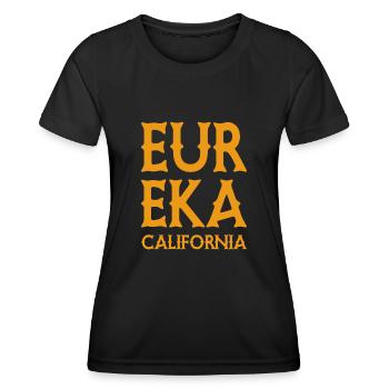Eureka - Californie - États-Unis États-Unis États-Unis - T-shirt sport Femme - noir - Devant - AI Model Female 172 light (172cm)