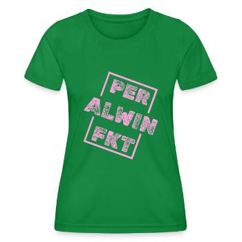 Alwin Alwin - Women's Functional T-Shirt - kelly green - Front - AI Model Female 172 dark (172cm)