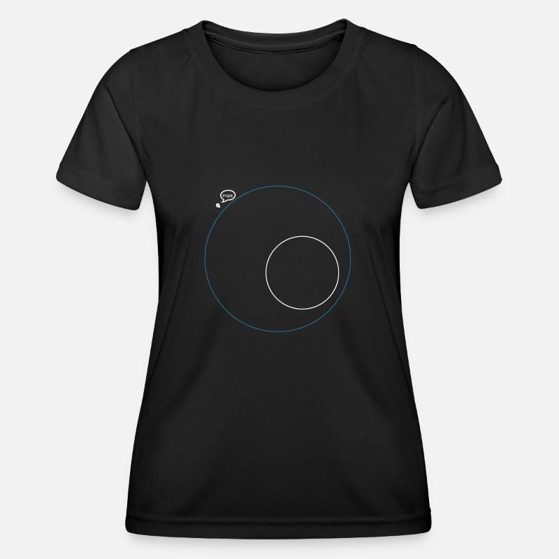 PUBG Minimap fun - Women's Functional T-Shirt - black