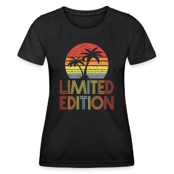 Édition limitée - T-shirt sport Femme - noir - Devant - AI Model Female 172 light (172cm)