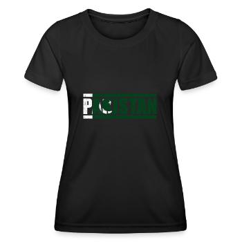 Pakistan - Women's Functional T-Shirt - black - Front - AI Model Female 172 light (172cm)