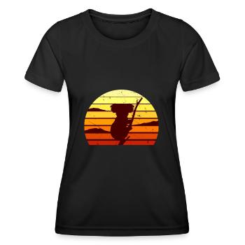 Koala bear - Women's Functional T-Shirt - black - Front - AI Model Female 172 light (172cm)