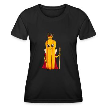 Churro Gift Mexico Food - Women's Functional T-Shirt - black - Front - AI Model Female 172 light (172cm)