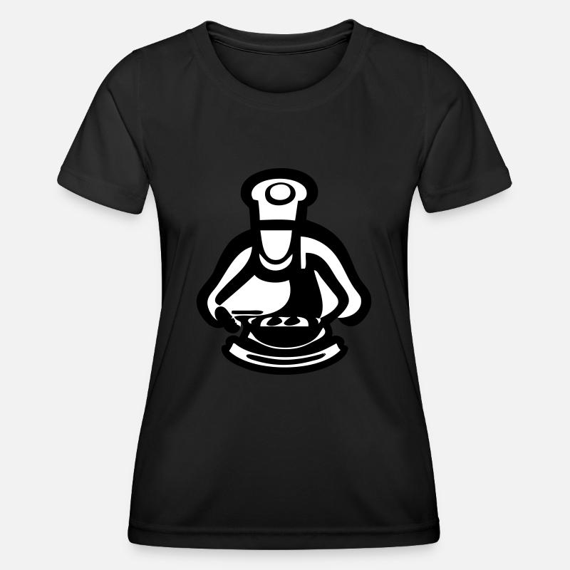 The Master Chef - Women's Functional T-Shirt - black