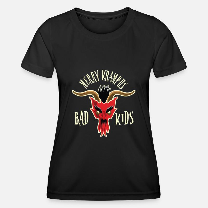 Krampus - Women's Functional T-Shirt - black