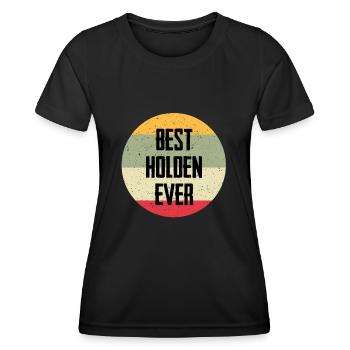 Best Holden Ever - Frauen Funktions-T-Shirt - Schwarz - Vorne - AI Model Female 172 light (172cm)