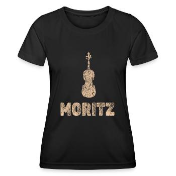Viola Moritz - Women's Functional T-Shirt - black - Front - AI Model Female 172 light (172cm)