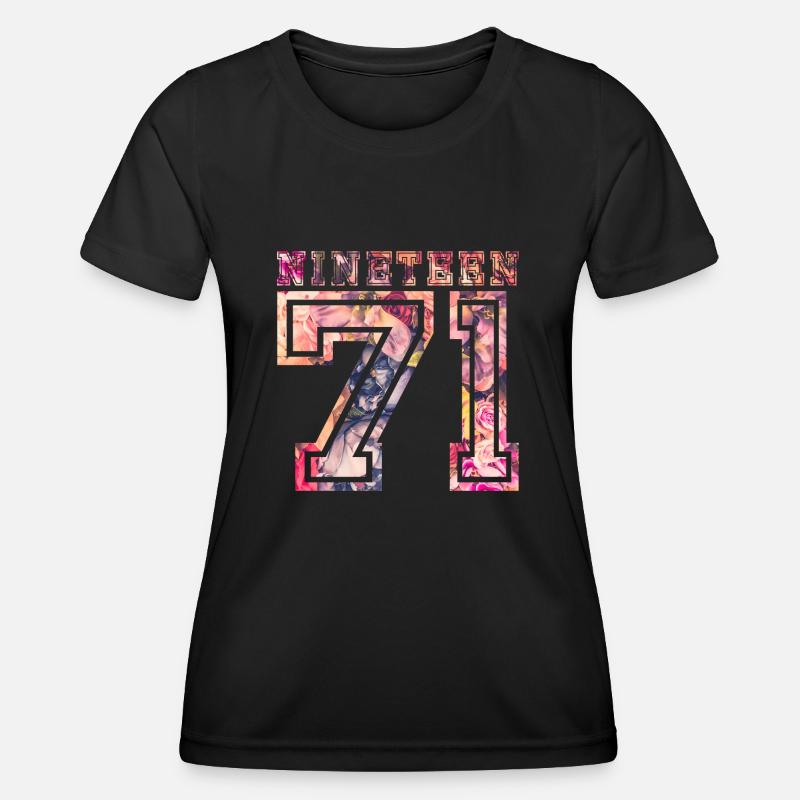 NINETEEN 1971 B - Women's Functional T-Shirt - black