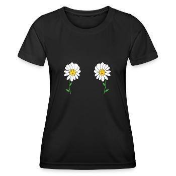 daisy - Women's Functional T-Shirt - black - Front - AI Model Female 172 light (172cm)