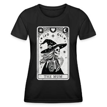 Tarot Mum - Women's Functional T-Shirt - black - Front - AI Model Female 172 light (172cm)