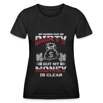 Wealth Finance Business - Women's Functional T-Shirt - black - Front - AI Model Female 172 light (172cm)