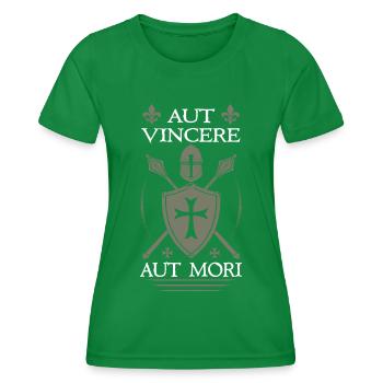 Templar - Women's Functional T-Shirt - kelly green - Front - AI Model Female 172 dark (172cm)