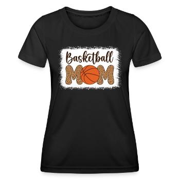 Basketball Mom Basketball Sports Basketball Player - Women's Functional T-Shirt - black - Front - AI Model Female 172 light (172cm)
