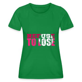 Sport - Frauen Funktions-T-Shirt - Kelly Green - Vorne - AI Model Female 172 dark (172cm)