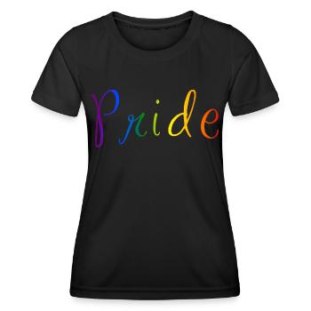 Trage deinen Stolz - Frauen Funktions-T-Shirt - Schwarz - Vorne - AI Model Female 172 light (172cm)
