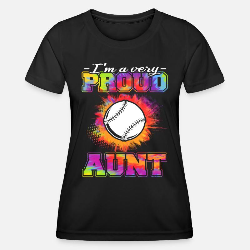 Baseball - Baseball players - Women's Functional T-Shirt - black