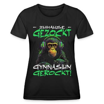 Abschlussklasse | Abi | Abitur | Schulabschluss - Frauen Funktions-T-Shirt - Schwarz - Vorne - AI Model Female 172 light (172cm)