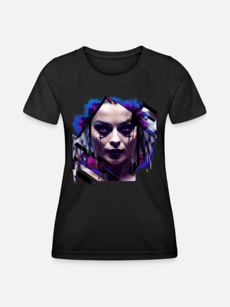 Queen of Darkness - Women's Functional T-Shirt - black