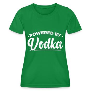 Vodka vodka arrosage Russie Russes cadeau - T-shirt sport Femme - vert - Devant - AI Model Female 172 dark (172cm)