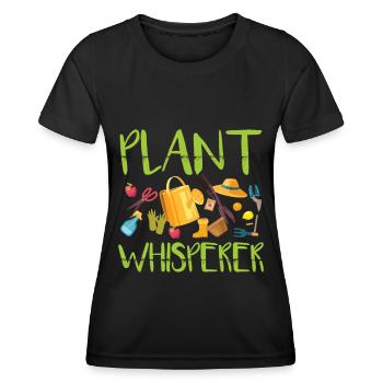 Garten Hobbygärtner Gärtner Gartenarbeit Geschenk - Frauen Funktions-T-Shirt - Schwarz - Vorne - AI Model Female 172 light (172cm)