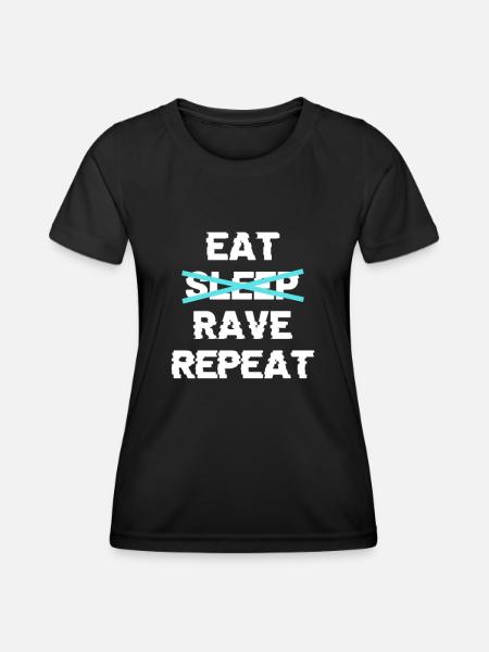 rave - Women's Functional T-Shirt - black