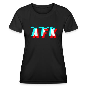 Jeux Jouer des ordinateurs PC jouer cadeau - T-shirt sport Femme - noir - Devant - AI Model Female 172 light (172cm)