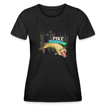 Pike - Women's Functional T-Shirt - black - Front - AI Model Female 172 light (172cm)