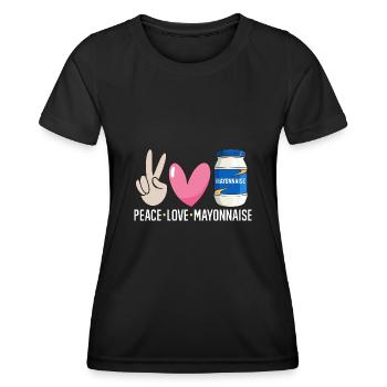 Mayonnaise - Women's Functional T-Shirt - black - Front - AI Model Female 172 light (172cm)