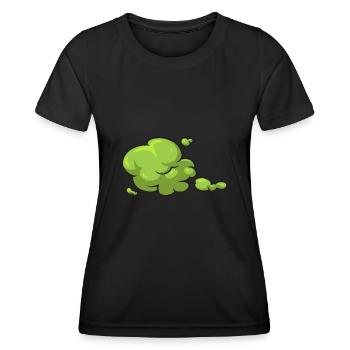 Furz Furzen Pupsen - Frauen Funktions-T-Shirt - Schwarz - Vorne - AI Model Female 172 light (172cm)
