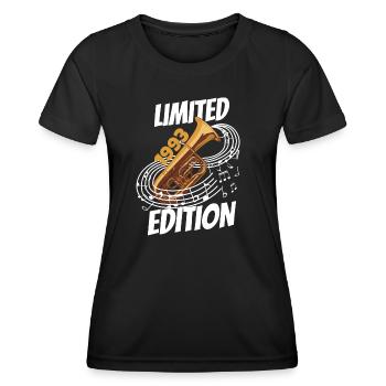 Tubist birthday 1993 - Women's Functional T-Shirt - black - Front - AI Model Female 172 light (172cm)