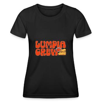 Lumpia Filipino Food Philippines - Women's Functional T-Shirt - black - Front - AI Model Female 172 light (172cm)