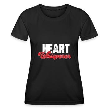 Kardiologe Medizinische Sonographie Ultraschall - Frauen Funktions-T-Shirt - Schwarz - Vorne - AI Model Female 172 light (172cm)