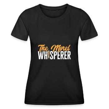 Cueillette de champignons Cueillette de champignons Cueillette de champignons - T-shirt sport Femme - noir - Devant - AI Model Female 172 light (172cm)