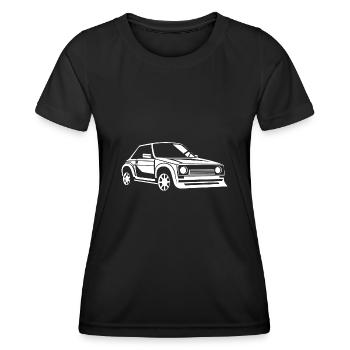 Rally Vehicle - Women's Functional T-Shirt - black - Front - AI Model Female 172 light (172cm)