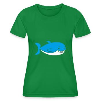 Wal - Frauen Funktions-T-Shirt - Kelly Green - Vorne - AI Model Female 172 dark (172cm)