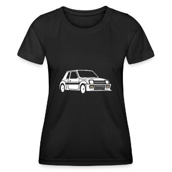 Rally Vehicle - Women's Functional T-Shirt - black - Front - AI Model Female 172 light (172cm)