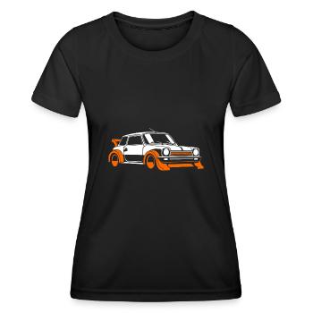 Rally Vehicle - Women's Functional T-Shirt - black - Front - AI Model Female 172 light (172cm)